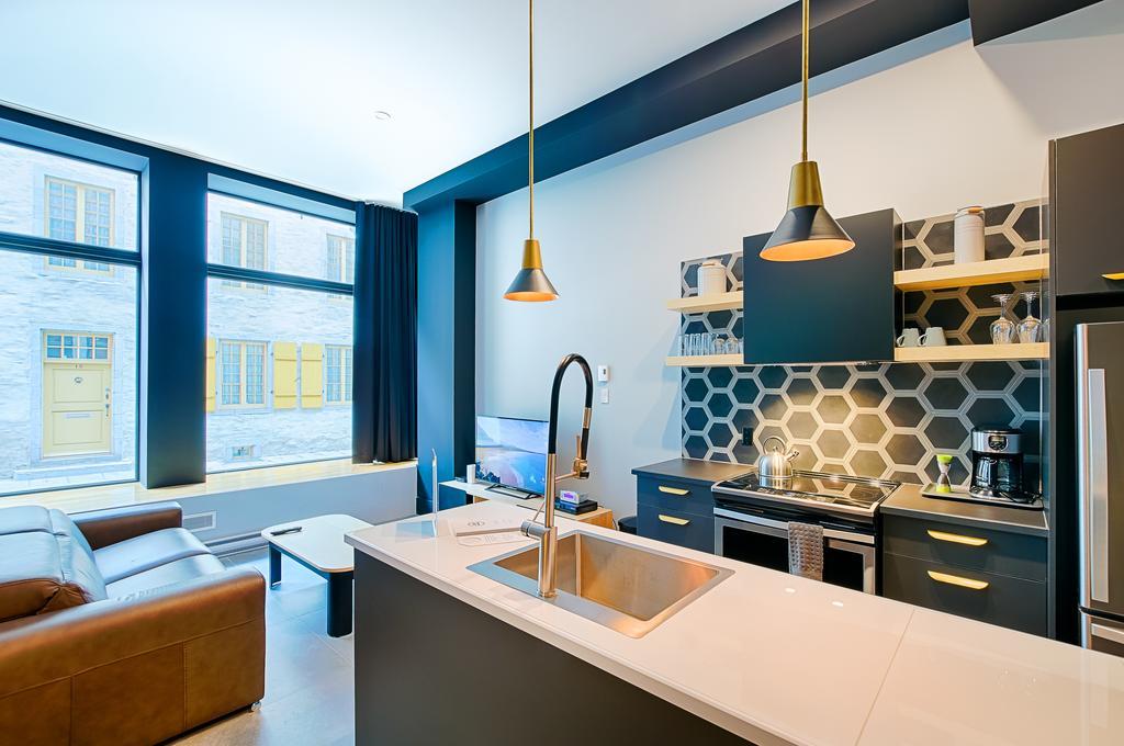Les Lofts Notre-Dame - Par Les Lofts Vieux-Quebec Apartment Luaran gambar